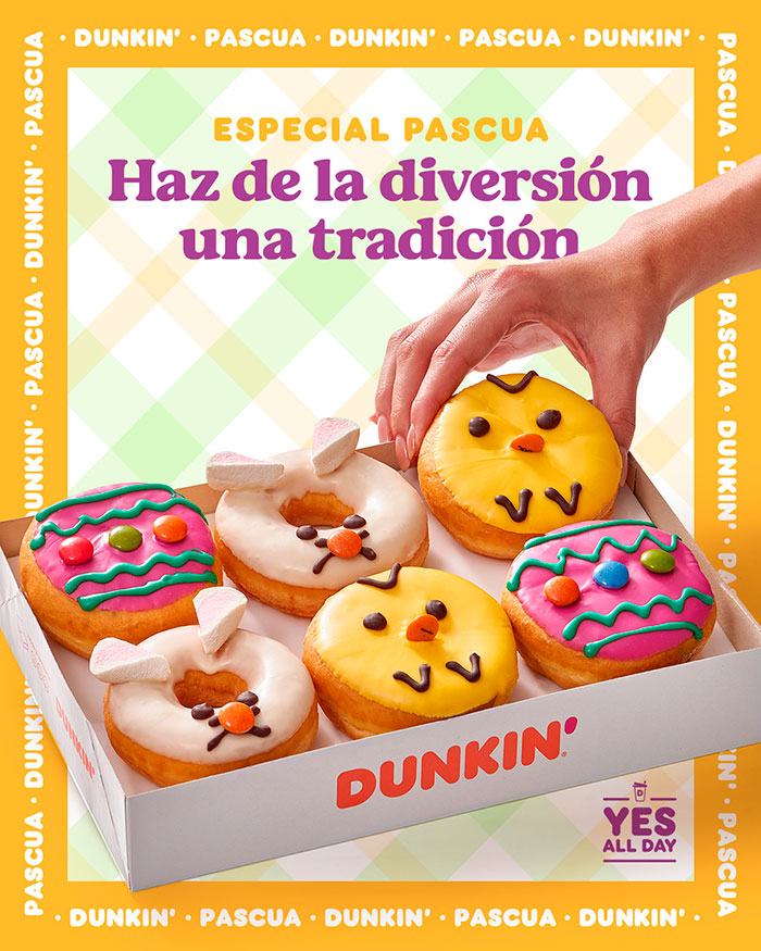 Dunkin´presenta su Colección Especial de Pascua.