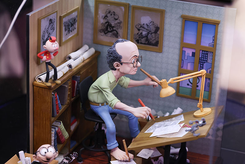 Las viñetas de Francisco Ibáñez toman las calles de Barcelona