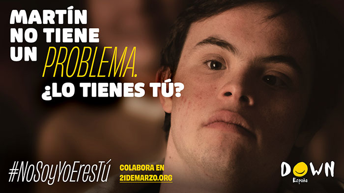 Down España señala los prejuicios con #NoSoyYoEresTú.