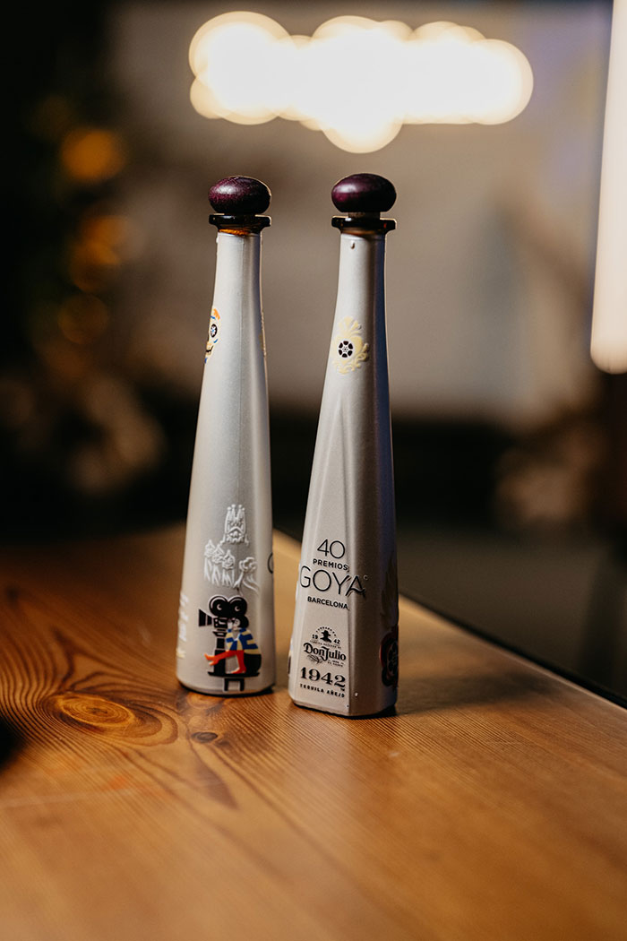 En los Premios Goya 2026 se brindó con Don Julio 1942.