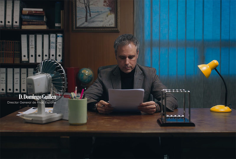 Anuncio de Fnac protagonizado por su director general