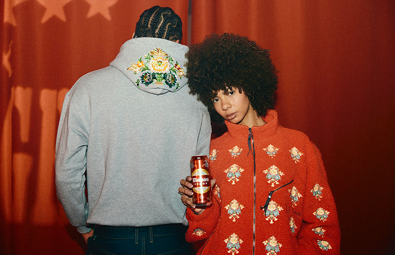 Mahou y BLGR llevan el imaginario textil de las Fallas al "streetwear"