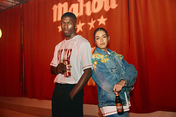 Mahou y BLGR llevan el imaginario textil de las Fallas al "streetwear".