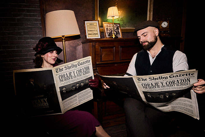 El Atlético de Madrid se une a los Peaky Blinders.