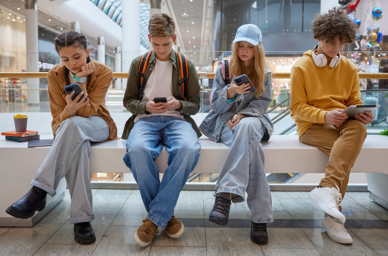 Las familias supervisan las compras online de los adolescentes