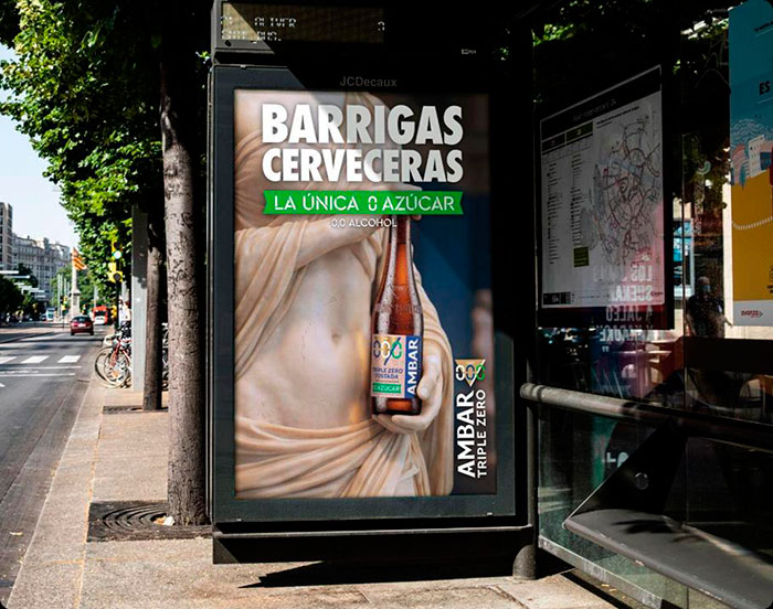 Ambar cuestiona el mito de la barriga cervecera.