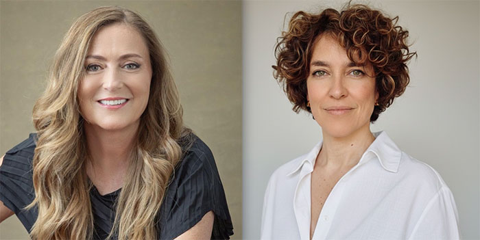  Balba Camino, directora general de Mediapro Events, y Verónica Vega, directora de operaciones de ACCIONA.