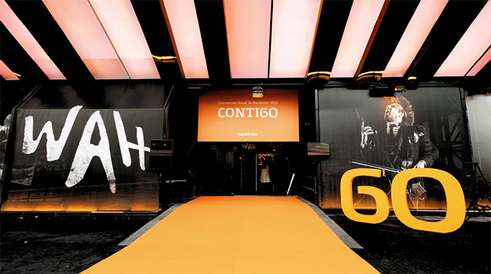 Bankinter celebró su aniversario corporativo en WAH.