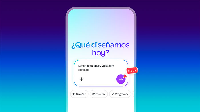Canva presenta Canva IA 2.0 para redefinir la forma de diseñar.