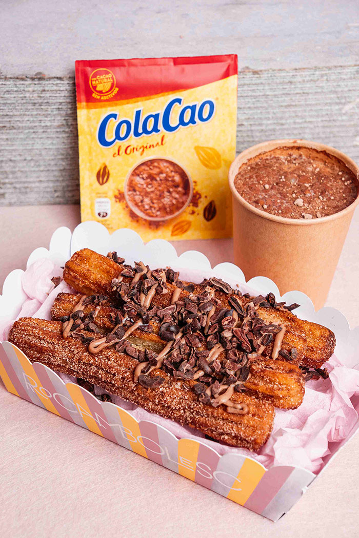 ColaCao y Jordi Roca presentan los “Churros con ColaCao”.