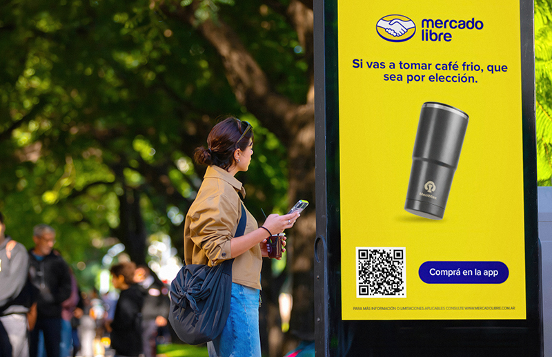 Vallas de Mercado Libre que se adaptan a cada consumidor en tiempo real