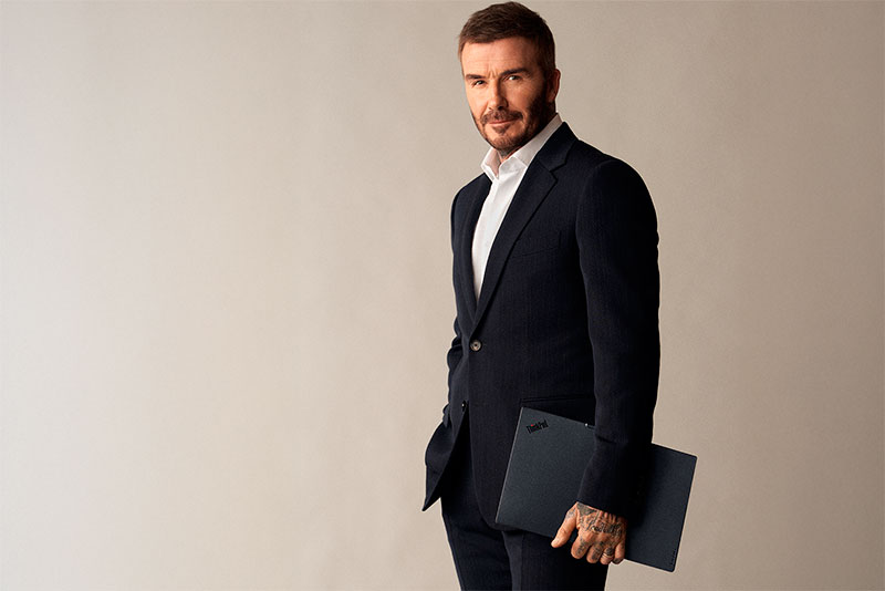 Lenovo anuncia una alianza global con David Beckham