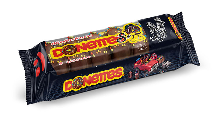 Donettes en ScrapWorld: una experiencia de retro gaming y una edición limitada.
