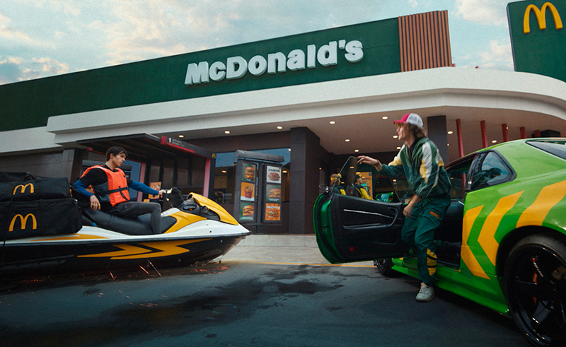 Espectacular "asalto" a las cocinas de McDonald´s