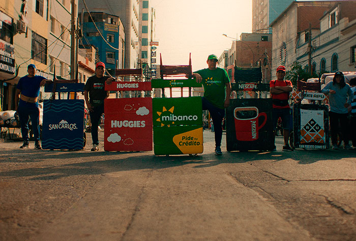 Campaña de Circus Grey Perú para Mibanco.