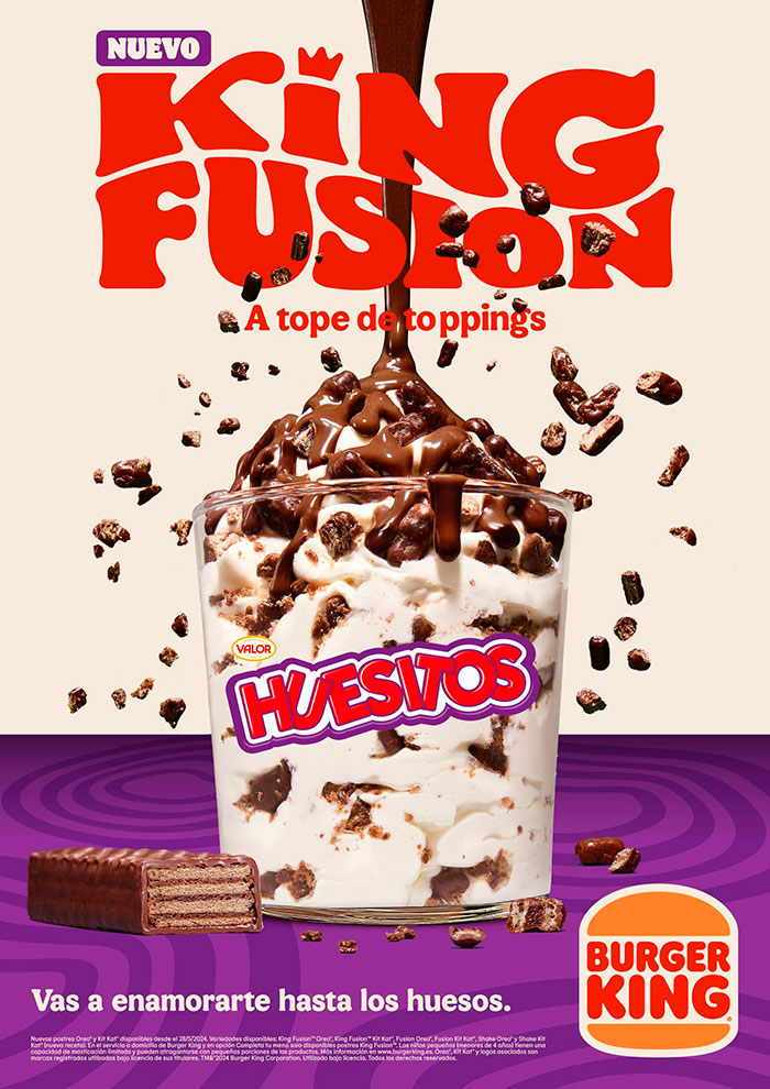 Nueva colaboración de Huesitos con Burger King.