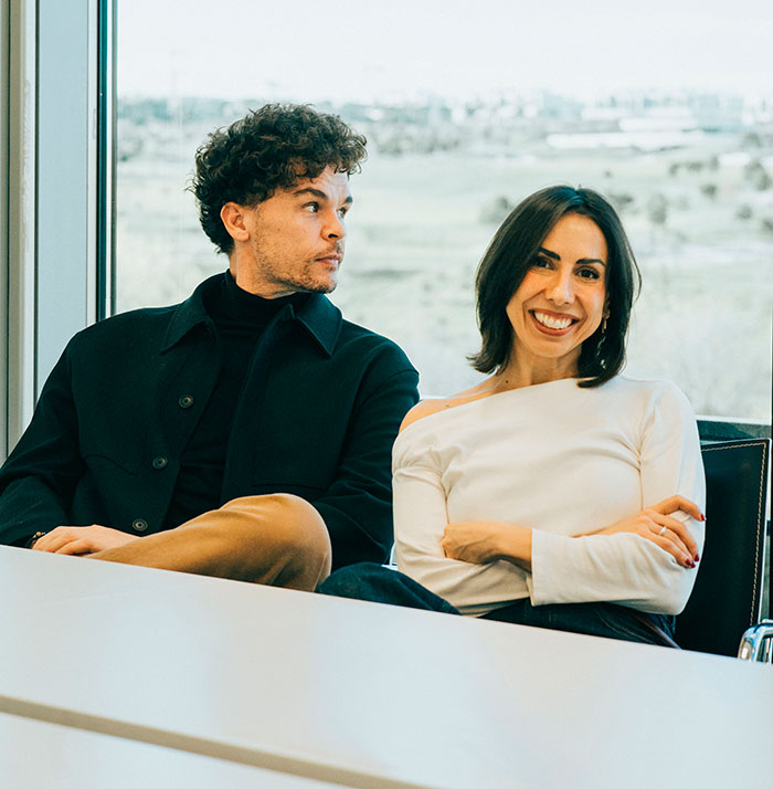 Jon Juliá y Vanessa Santiago, de Mediapro Events.