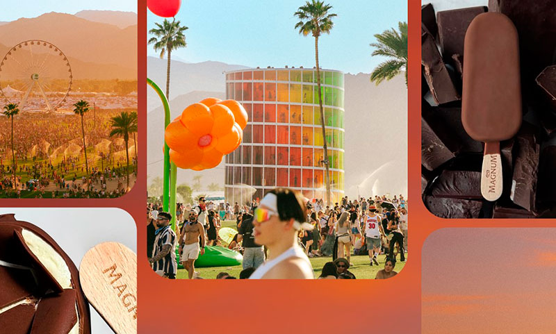 Magnum debuta como partner oficial de Coachella
