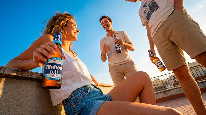 Llega la nueva cerveza Mahou 0,0 Rubia.