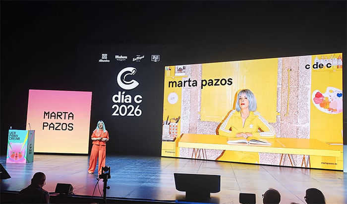 Marta Pazos en el Día C 2026.