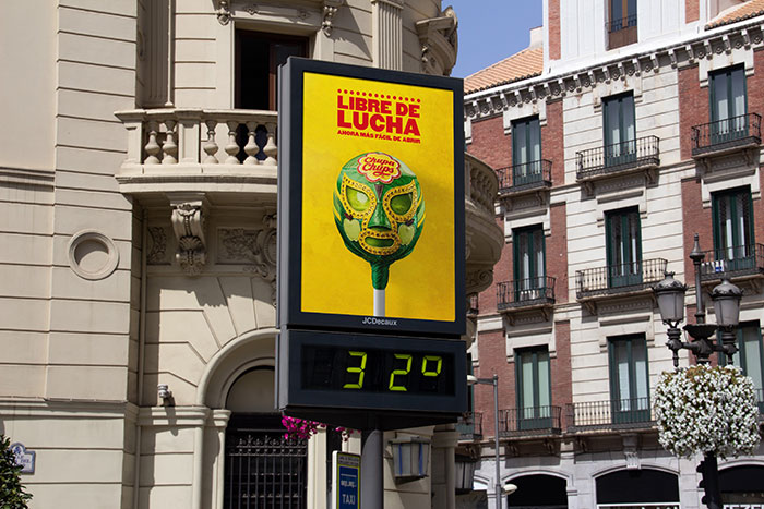 “No More Wrestling”, de Chupa Chups.