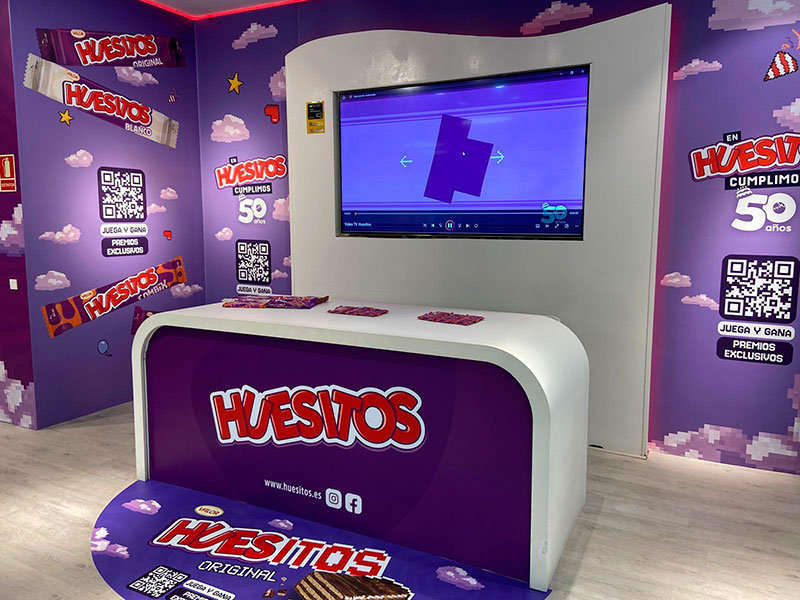 Huesitos celebra su 50 aniversario con un juego "rompebloques"
