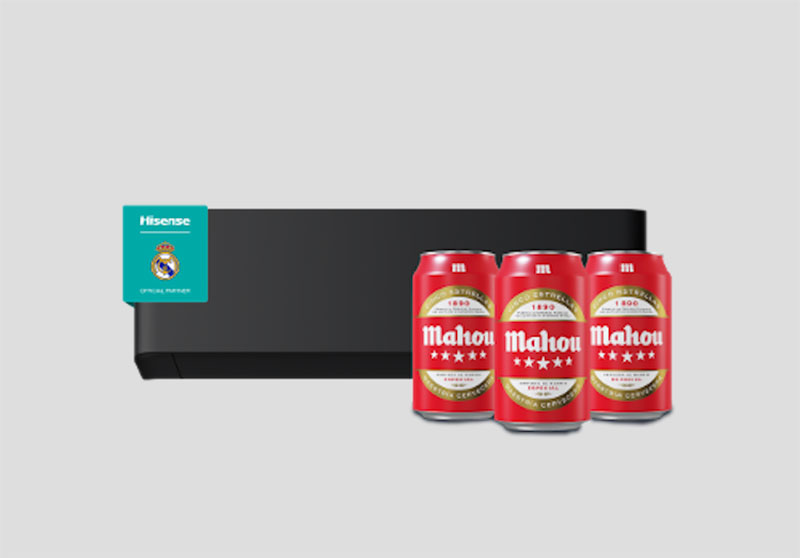 Hisense y Mahou lanzan una promoción conjunta