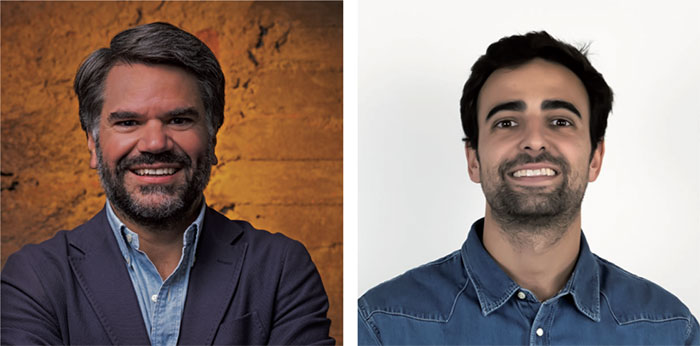Ramón de Meer Quiroga, director de marketing de Hijos de Rivera en España y Portugal, y Alejandro Ayala, Brand Manager Absolut & Mali- bu – Spain.