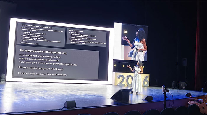 Sherina Florence y Alastair Cotterill en el Día C 2026.