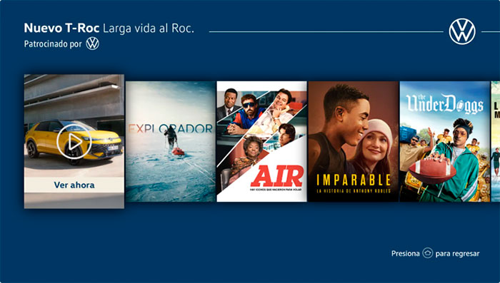 Volkswagen y PHD Media implementan el FireTV Movie Sponsorship.