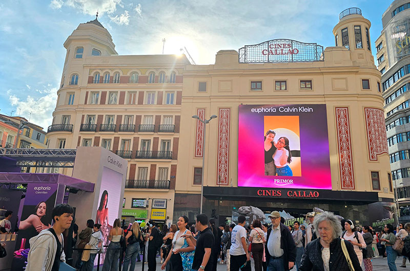 Experiencia inmersiva de Euphoria en Callao City Lights
