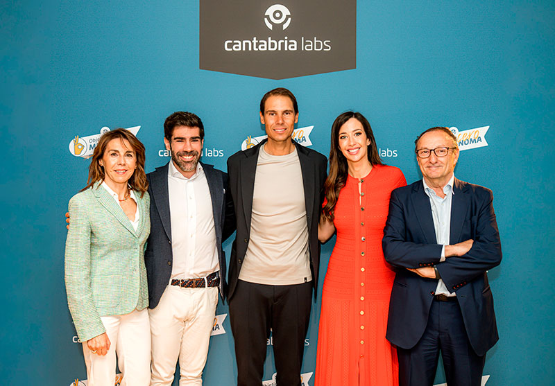 Rafa Nadal apoya la campaña contra el melanoma de Cantabria Labs