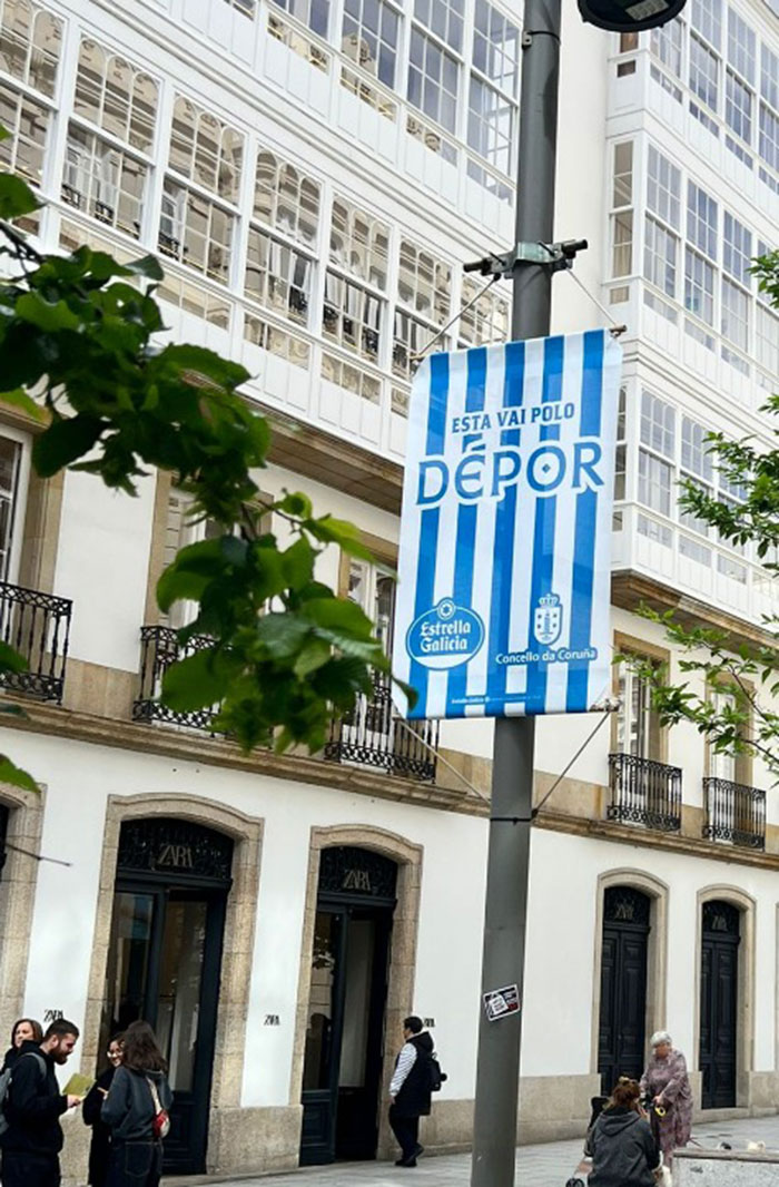 Estrella Galicia se vuelca con El Dépor en su ascenso.