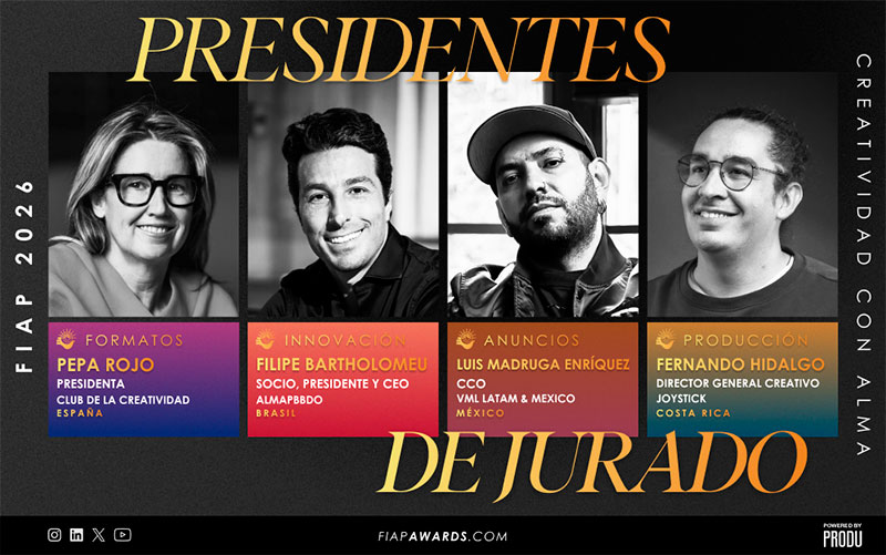 FIAP 2026 anuncia a sus cuatro presidentes de jurado