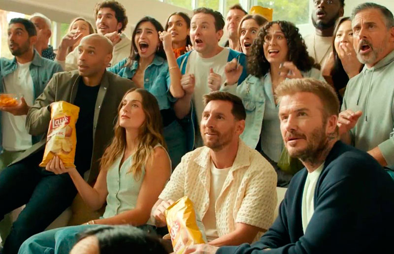 Lay´s reúne a Beckham, Messi, Putellas... y Steve Carell