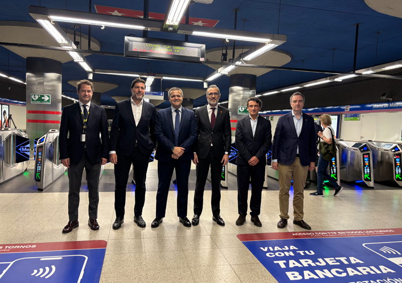 Mastercard impulsa el pago con tarjeta en el Metro de Madrid