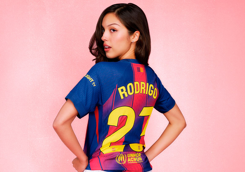 El FC Barcelona "ficha" a Olivia Rodrigo para El Clásico
