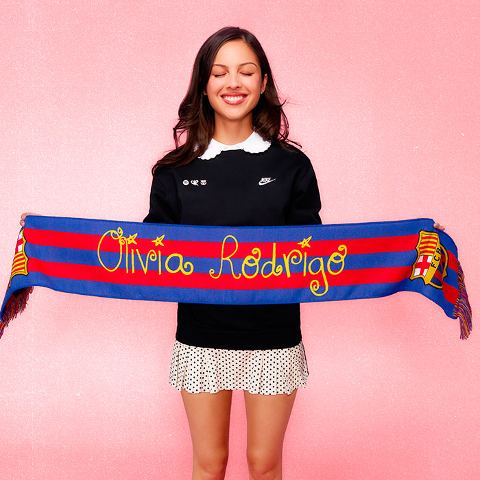 Olivia Rodrigo, el nuevo fichaje de Spotify y el FC Barcelona para El Clásico.