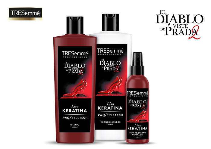 TRESemmé, marca oficial de "El Diablo Viste de Prada 2".