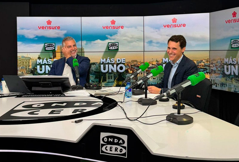 VERISURE España realiza una acción especial en Onda Cero