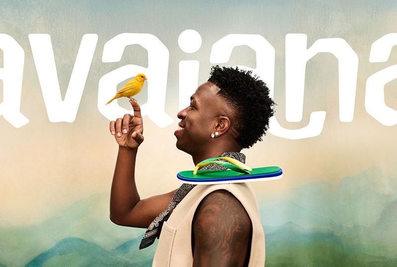 Havaianas, Vinícius Júnior y GUT celebran el espíritu brasileño