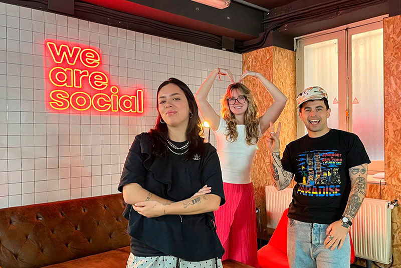 Nuevos fichajes en la sede madrileña de We Are Social