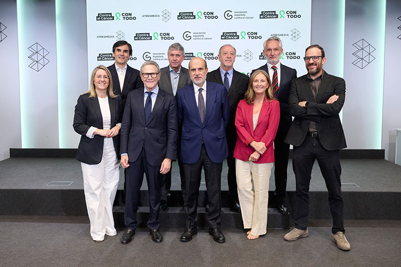 La AECC y Atresmedia presentan “Contra el cáncer, CON TODO”