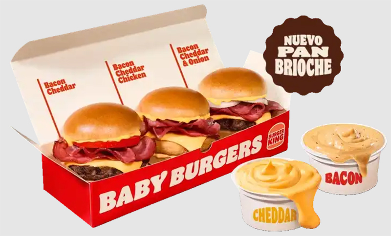 Burger King presenta sus nuevas Baby Burgers