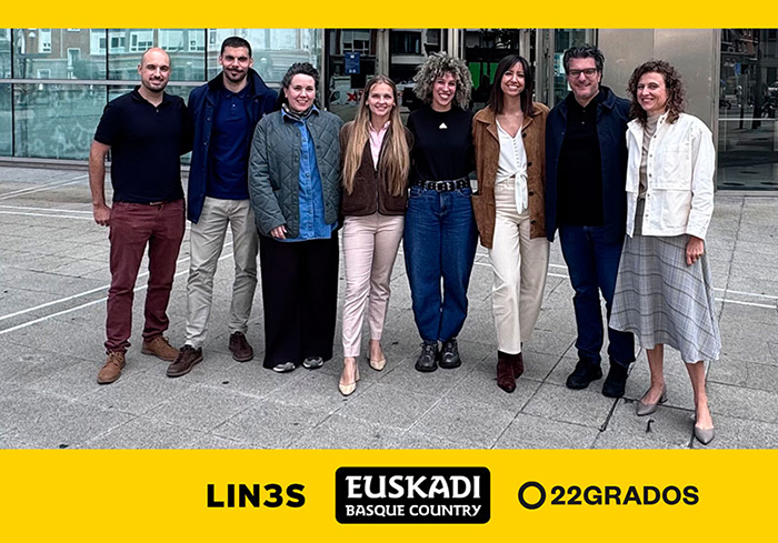 22GRADOS y LIN3S impulsan la promoción internacional de Euskadi.
