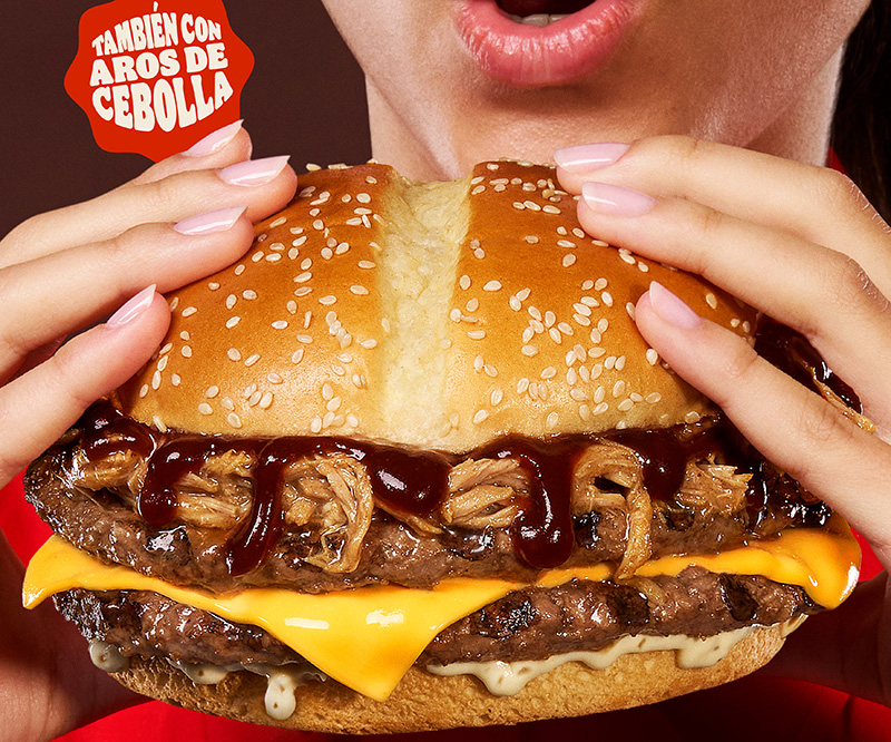 Burger King lanza "la hamburguesa indomable"