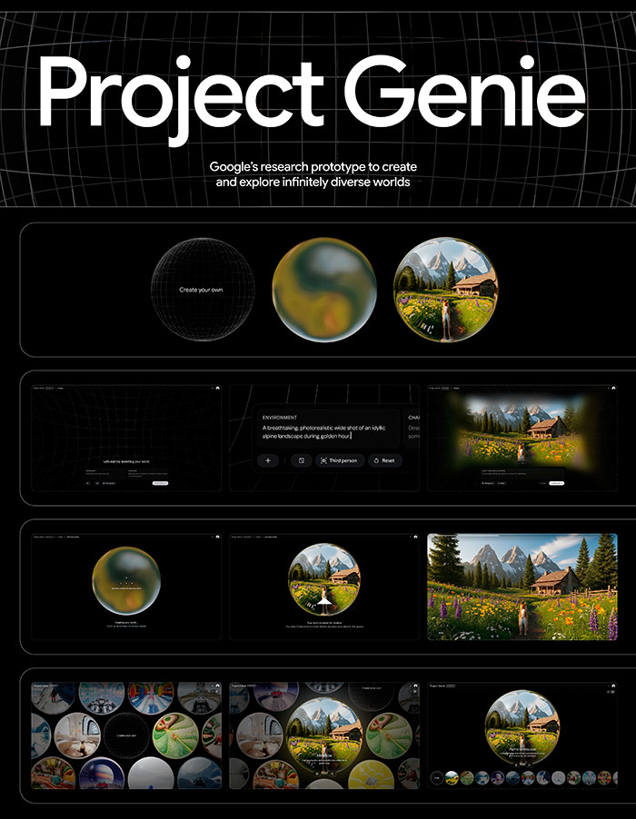 Project Genie (Google / Google Creative Team, Mountain View).