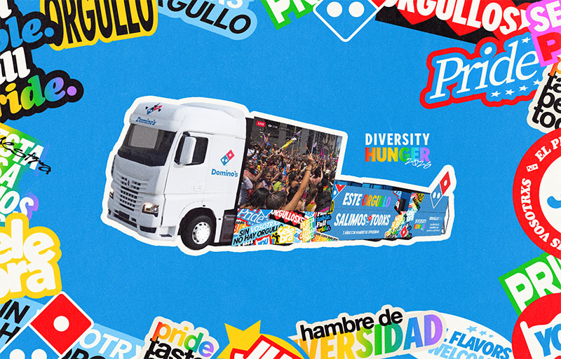 Domino´s participa en el Desfile del Orgullo de Madrid
