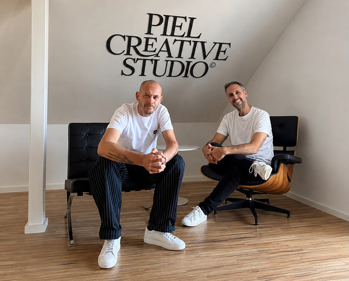 Juan García Escudero y Jesús Lada, socios fundadores de Piel Creative Studio.