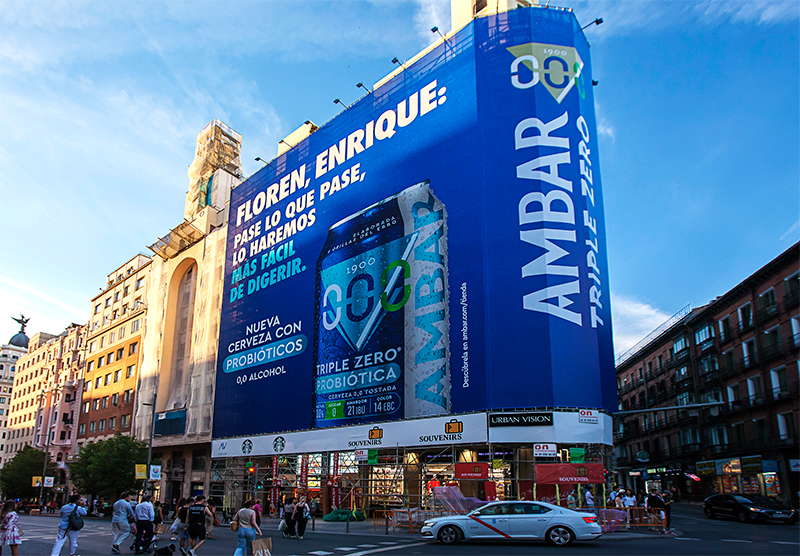 Ambar lleva la actualidad futbolística al centro de Madrid